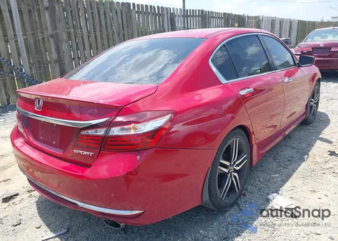 2016 Honda Accord Sport from USA, damaged, VIN 1HGCR2F52GA200532